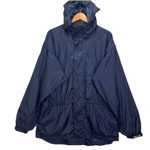 Pacific Trail Performance Outdoor Wear Waterproof  Sz M Blue  StormTech Full Zip